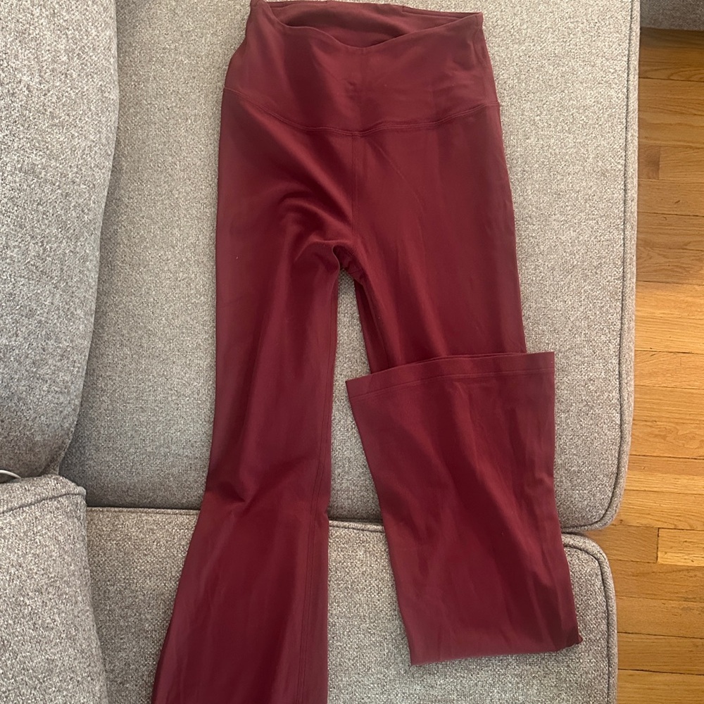 Lululemon Athletica Maroon Leggings
